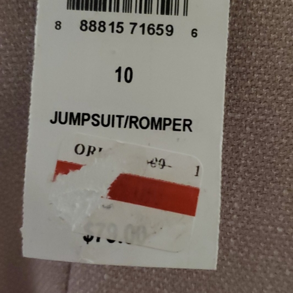 Size 10 CONNECTED APPAREL Jumpsuit/Romper NWT - Picture 4 of 9